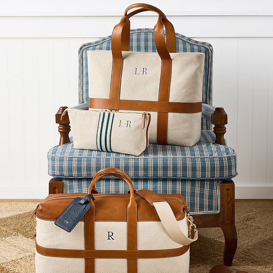Marin Canvas and Leather Weekender