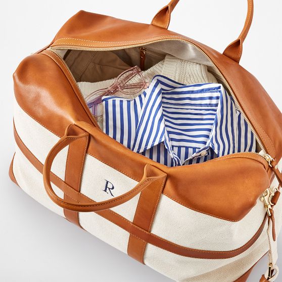 Marin Canvas and Leather Weekender