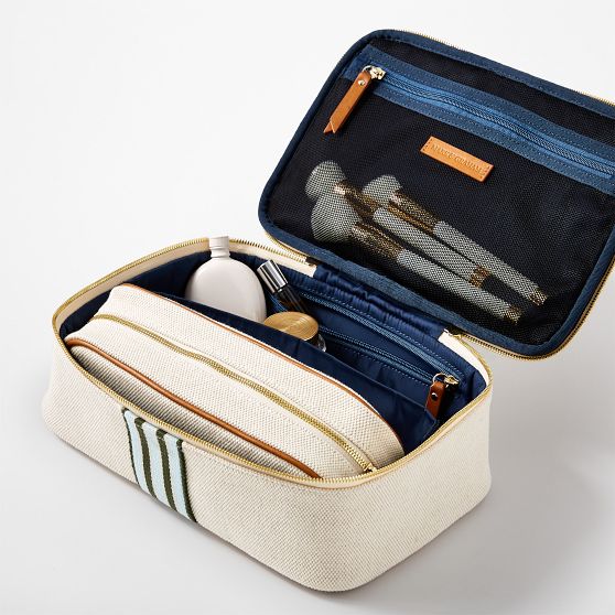 Marin Canvas 2-in-1 Cosmetic Case