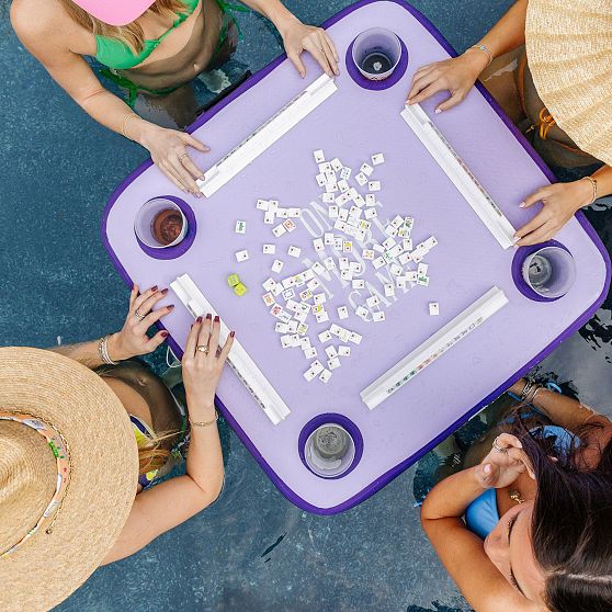 Bam Bird Boutique Inflatable Floating Game Table