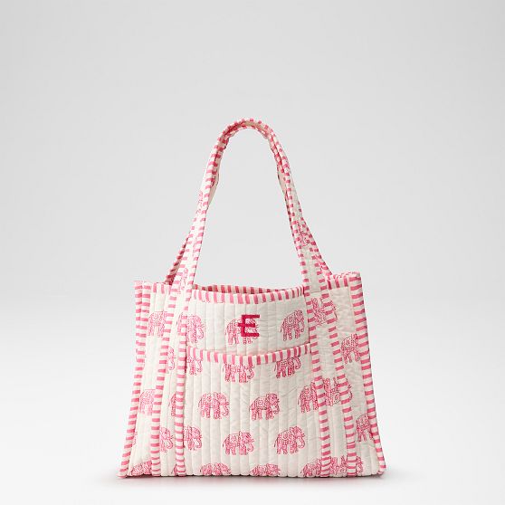 Block Print Mini Tote