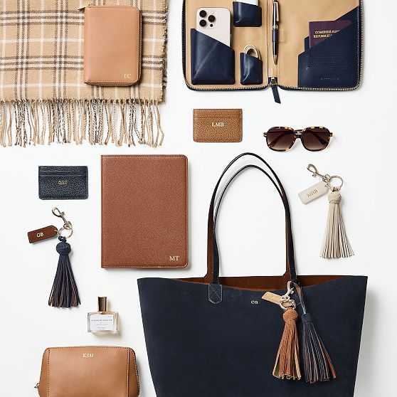Fillmore Faux Suede Tassel Keychain