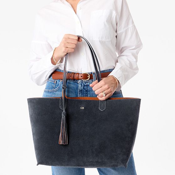 Fillmore Faux Suede Tote