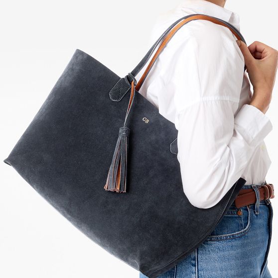 Fillmore Faux Suede Tote