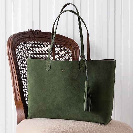 Fillmore Faux Suede Tote