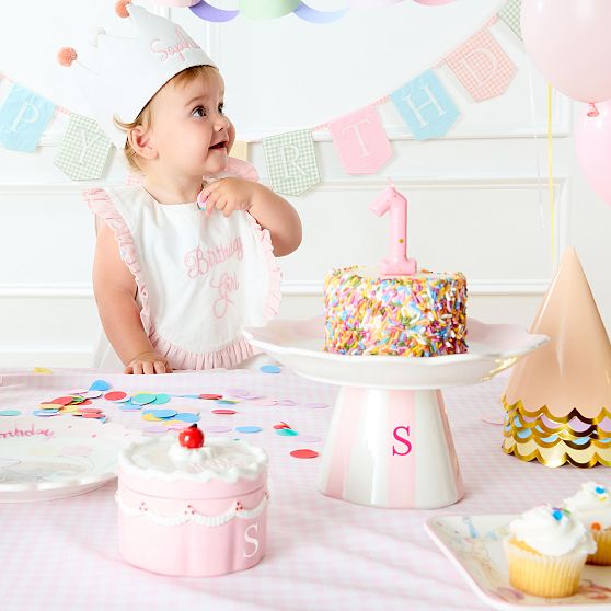 Birthday Bib &amp; Crown Set