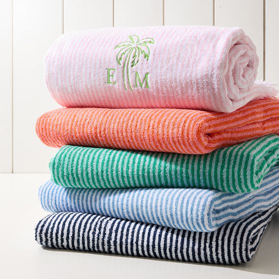 Mini Stripe Beach Towel