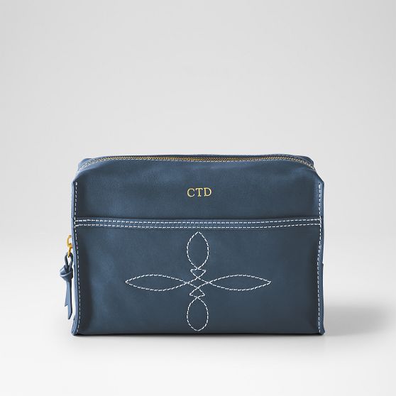 Dakota Leather Travel Pouch