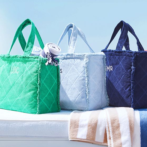 Terry Beach Tote