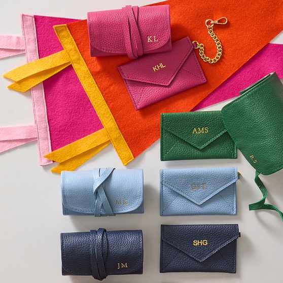 Leather Jewelry Roll Up​