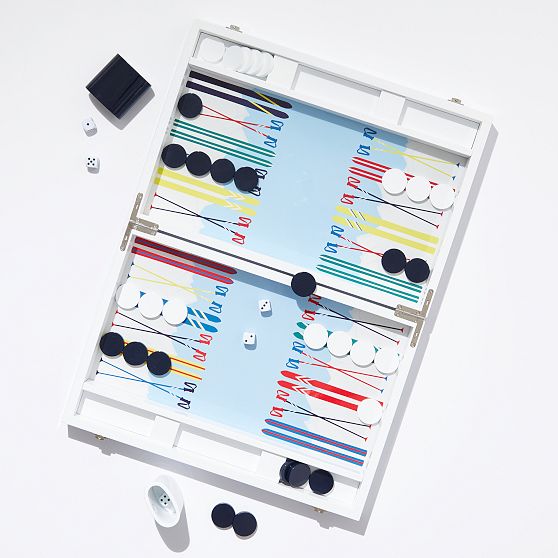 Ski Backgammon Set
