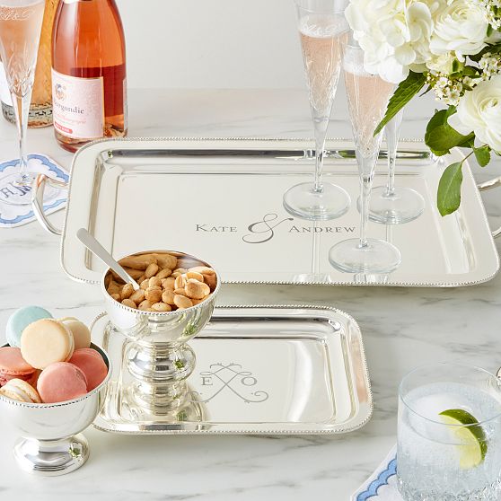Celebration Beaded Serving Tray