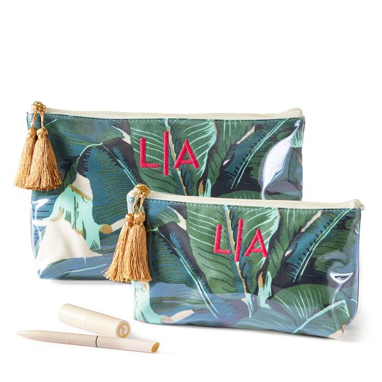 Martinique® Clear Coated Travel Pouch, Set of 2