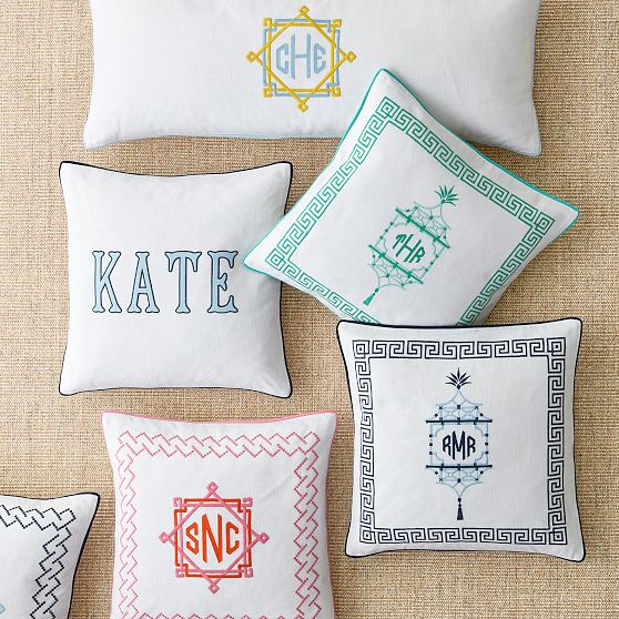 Bespoke Embroidered Pillow