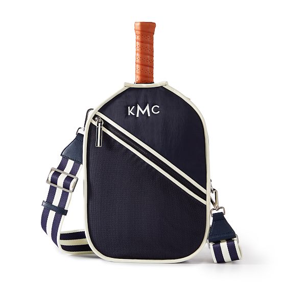 Sporty Stripe Pickleball Crossbody Bag