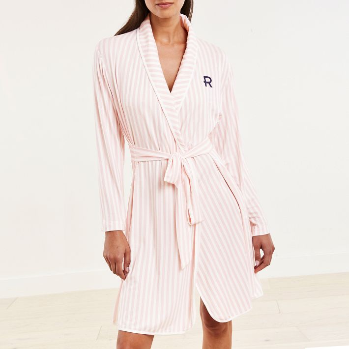 Modal Knee-Length Robe — Modal knee-length robe · before monogram; brand product image, example design