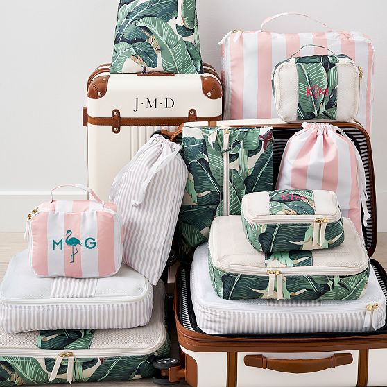 Cabana Stripe 6-Piece Packing Cube Set