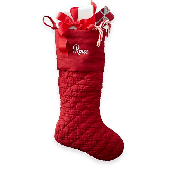 Quilted Christmas Stocking