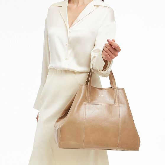 Lucia Italian Double Handle Tote