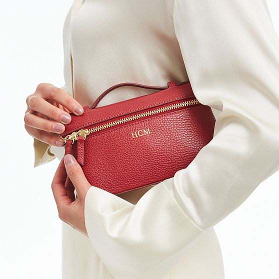 Top Handle Leather Crossbody