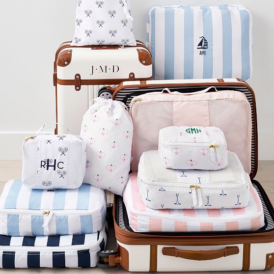 Cabana Stripe 6-Piece Packing Cube Set