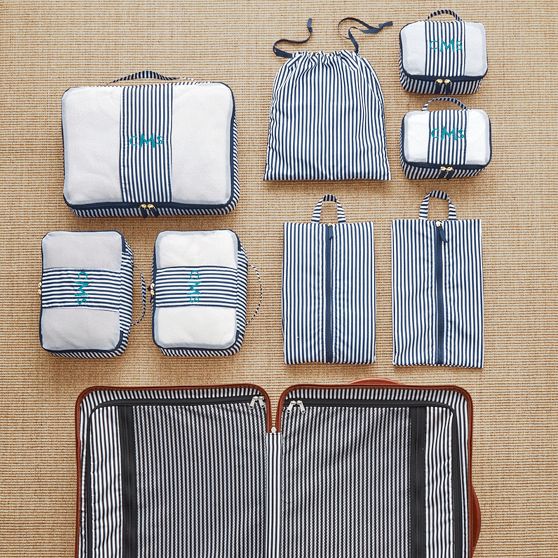 9-Piece Packing Cube Set with Garment Bag
