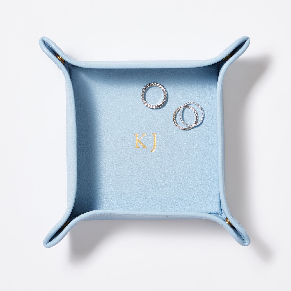 Classic Leather Catchall Tray by Mark & Graham