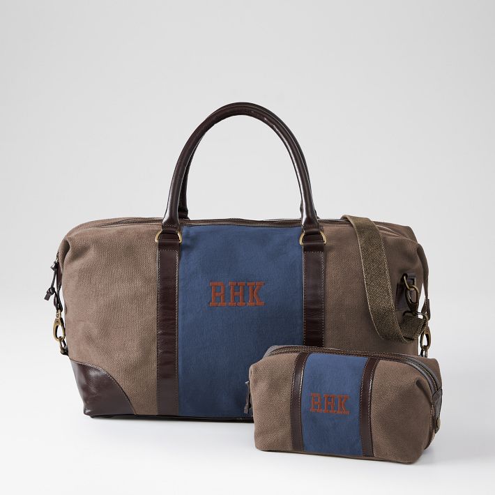HARVEY NICHOLS(レターヘッド、クラッチBag3点セット) Graham Leather Travel Gift Set | Mark and Graham