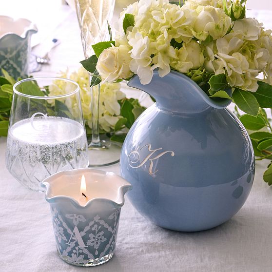 Ruffle Ceramic Vase