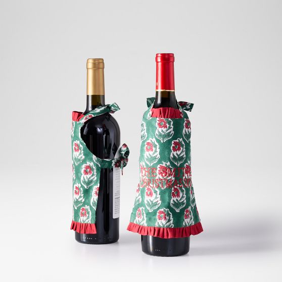 Block Print Bottle Apron