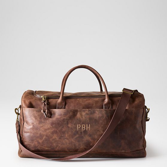 Jack Leather Weekender