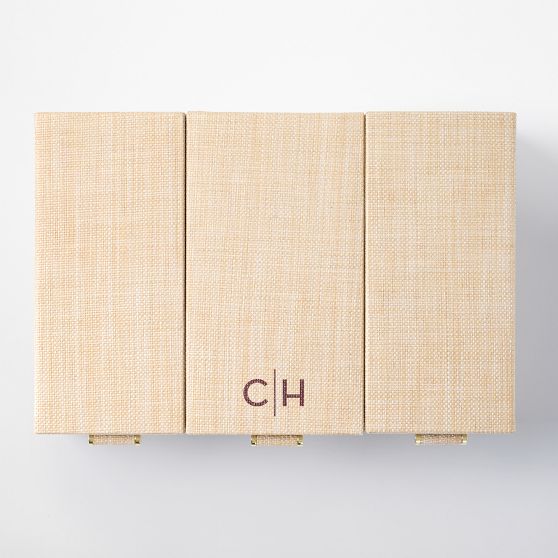 Raffia Jewellery Box