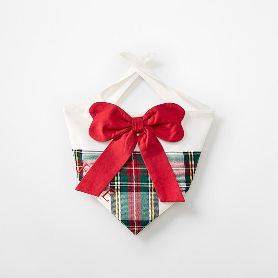 Tartan Bow Dog Bandana