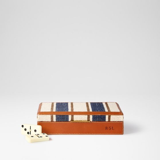 Striped Jute Domino Set