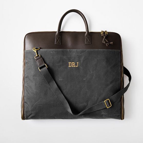 Jack Waxed Canvas Garment Bag