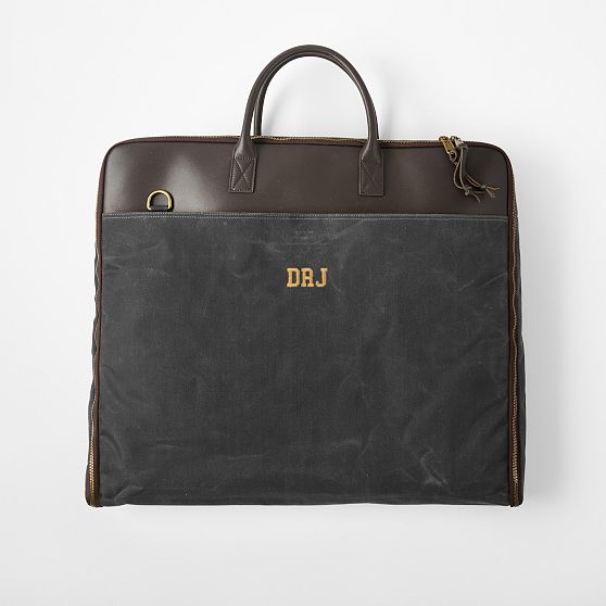 Jack Waxed Canvas Garment Bag