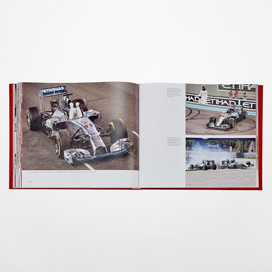 Leather-Bound &ldquo;F1 Heroes&rdquo; Book
