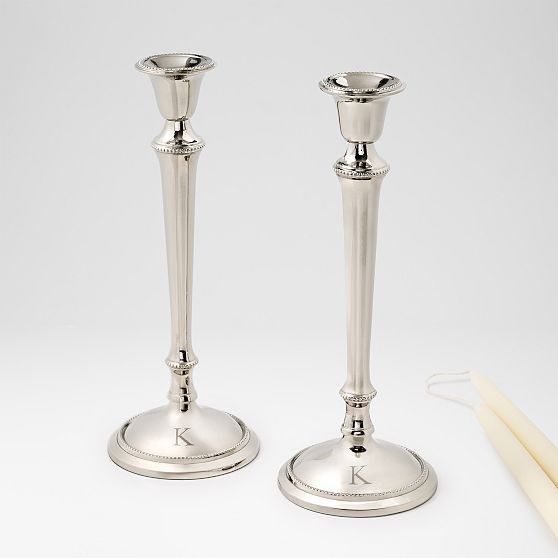 Celebration Beaded Candlesticks, Set of 2