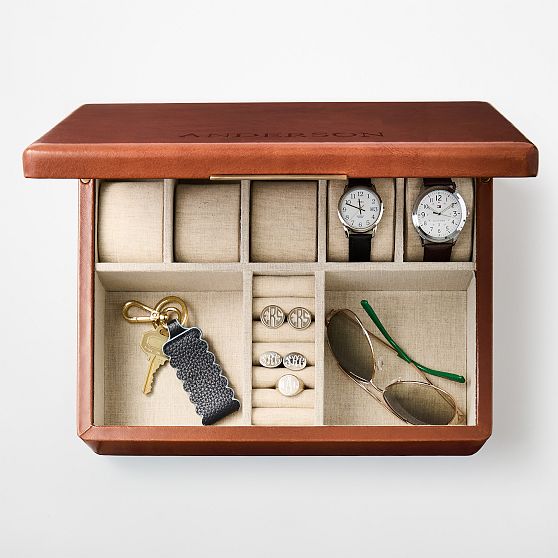 Hudson Leather Watch Box