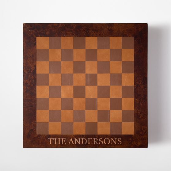 Burlwood Chess Set