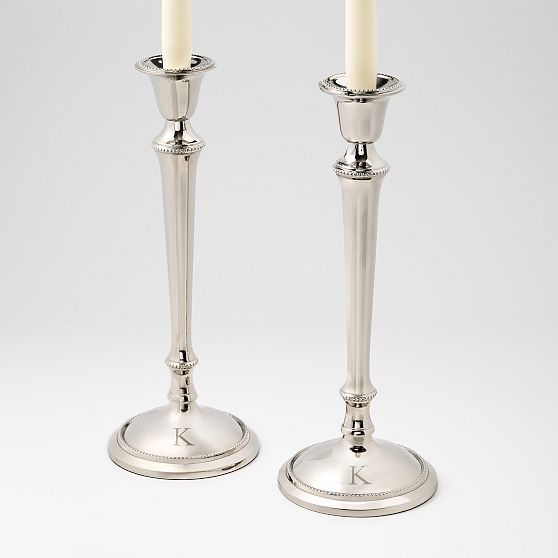 Celebration Beaded Candlesticks, Set of 2