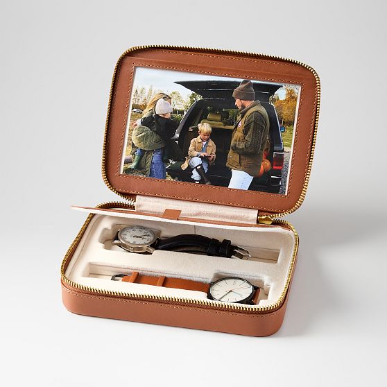 Graham Leather Travel Double Watch Case