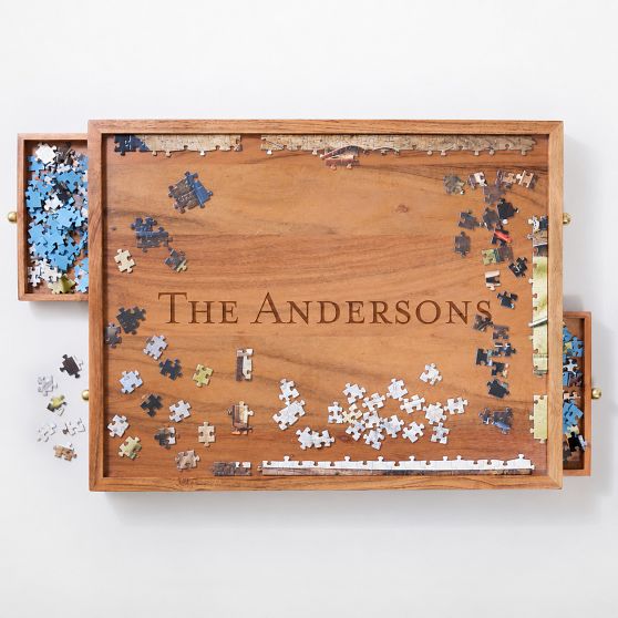Wood Puzzle Board