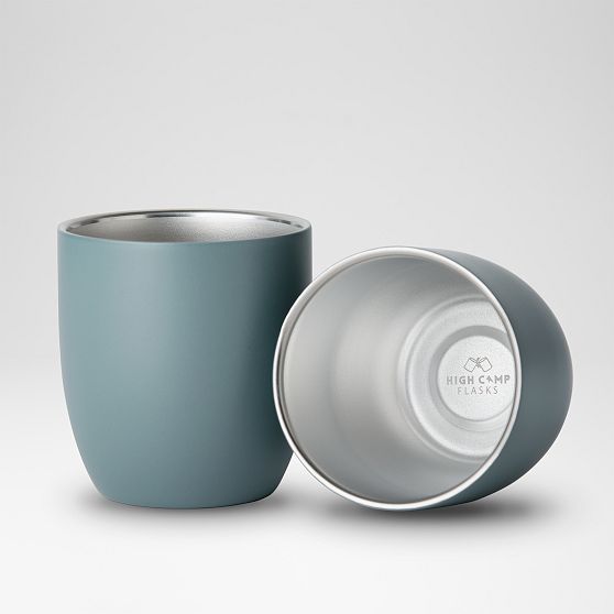 High Camp Wine Flask &amp; Tumblers