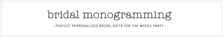 Wedding Monogramming