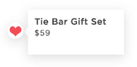 Tie Bar Gift Set